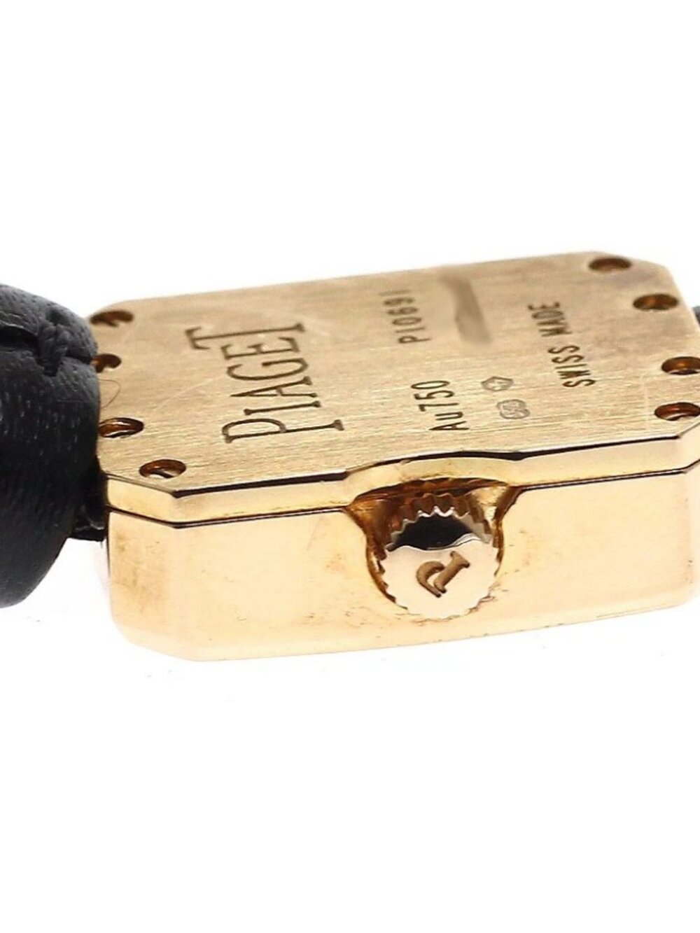 PIAGET Mini protocol P10691 K18PG diamond bezel Quartz Ladies Watch_937995 - Picture 4 of 9